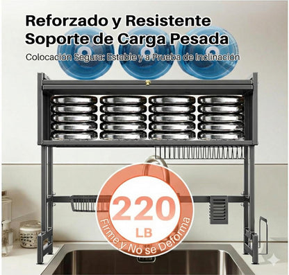 Organizador de Cocina Premium "Todo en Uno" con Gabinete Anti-Polvo